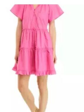 Philosophy XL pink ruffle dress